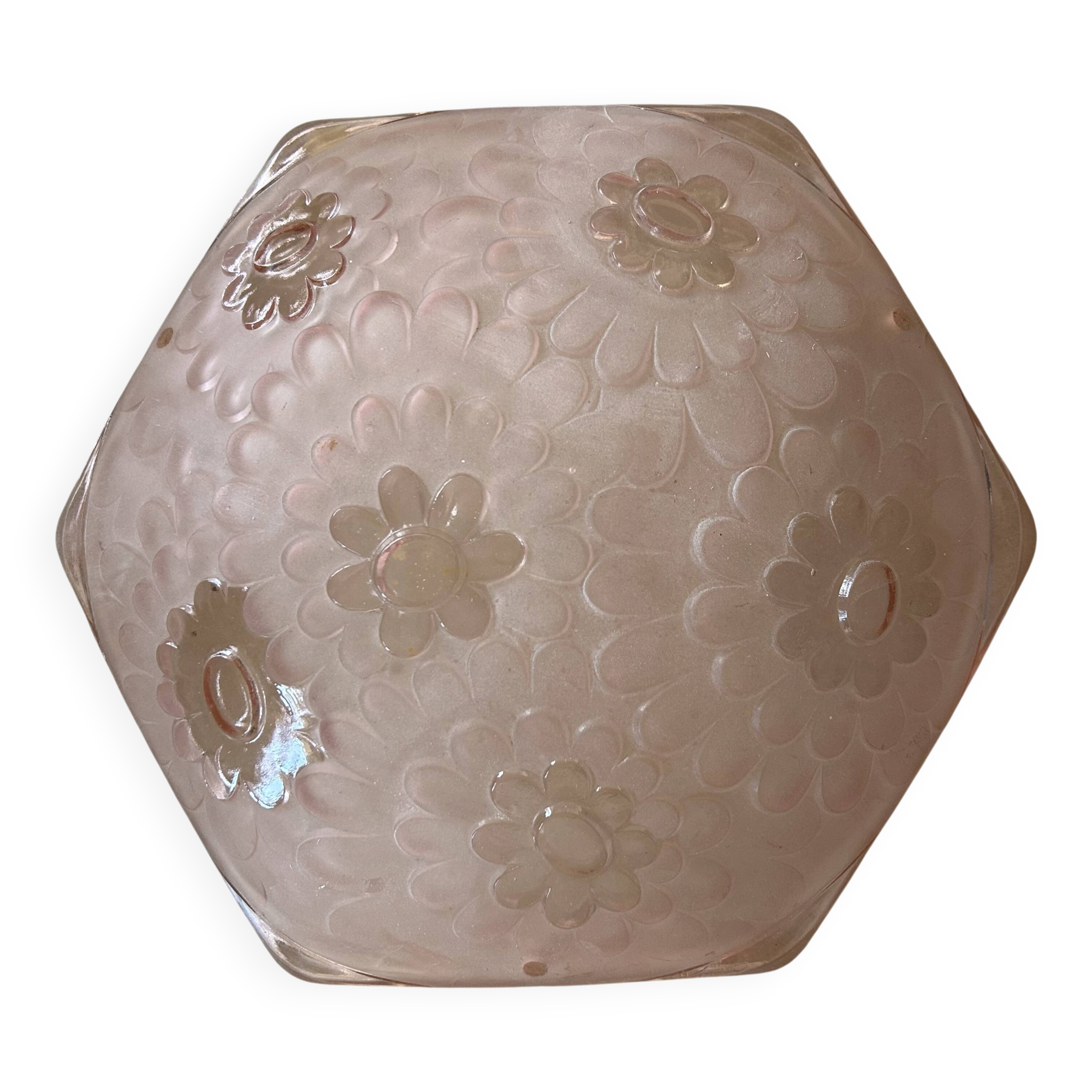 Vase suspension signed Degué