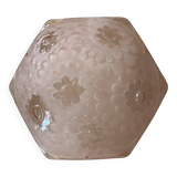 Vase suspension signed Degué