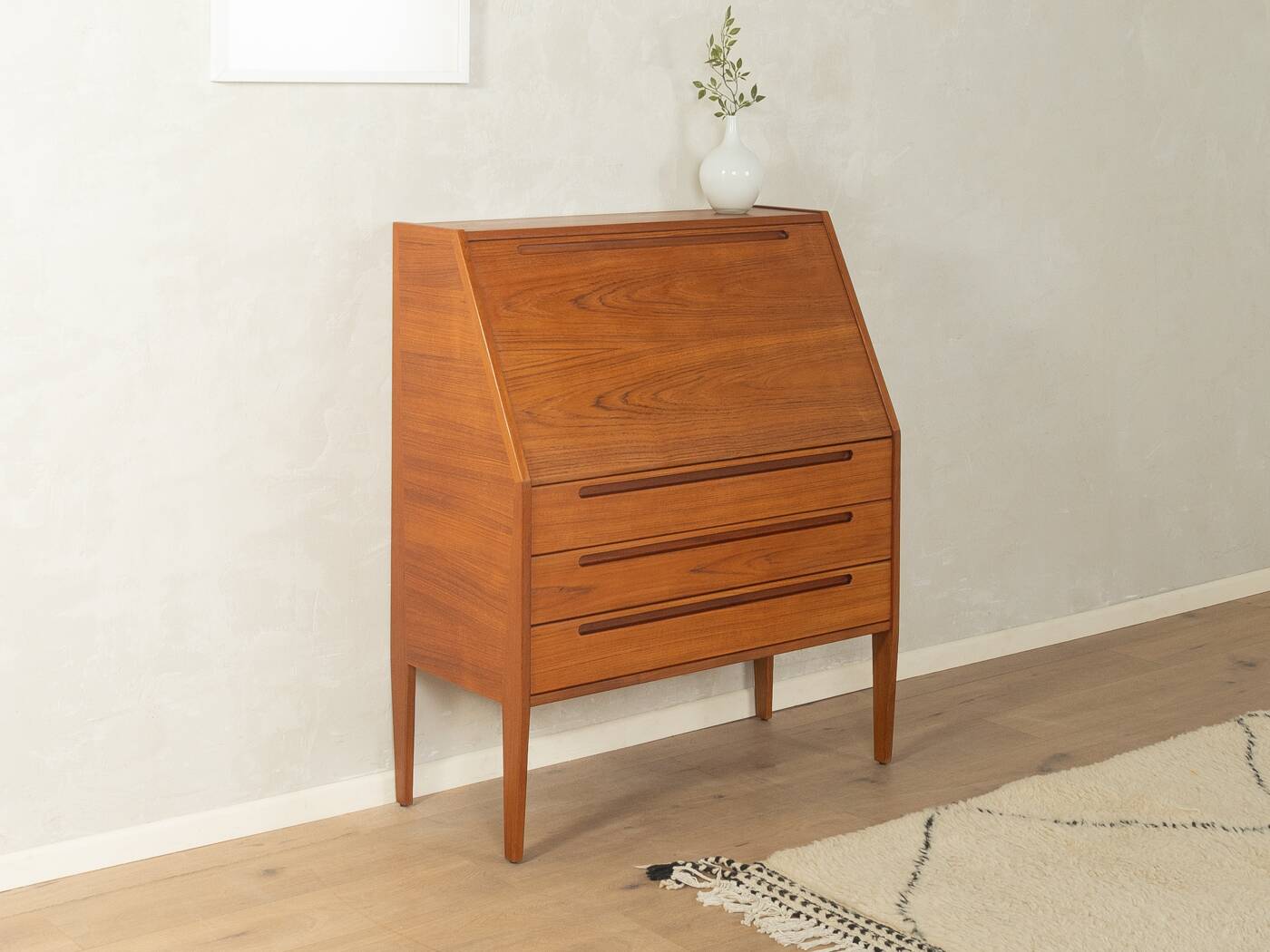HJN Møbler secretary by Nils Jonsson (1960s, teak, restored)