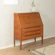HJN Møbler secretary by Nils Jonsson (1960s, teak, restored)