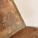Antique Courteous Mirror Hanging Gallant Scene 19th Century Barber Chainette