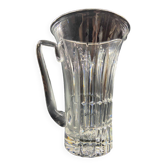 Large cut crystal pitcher