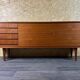 1960s/1970s Teak Sideboard Credenza Cabinet Danish Modern Design Denmark 70