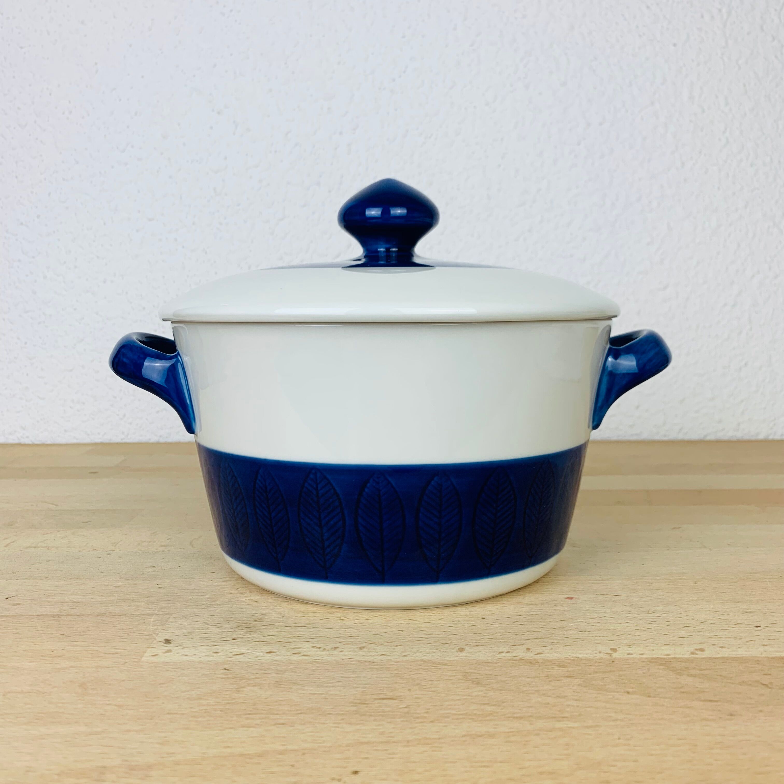 Koka ceramic tureen by Rörstrand Sweden, Scandinavian