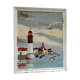 Huile sur toile bord de mer