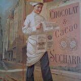 Advertising poster "chocolat suchard" Bernard Carant