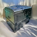 Very old black wooden chest