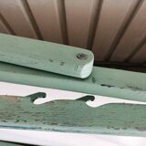 Foldable wooden long chair