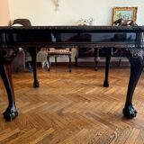 Table de salle à manger italienne – Style Rococo / Louis XV – Vernis m