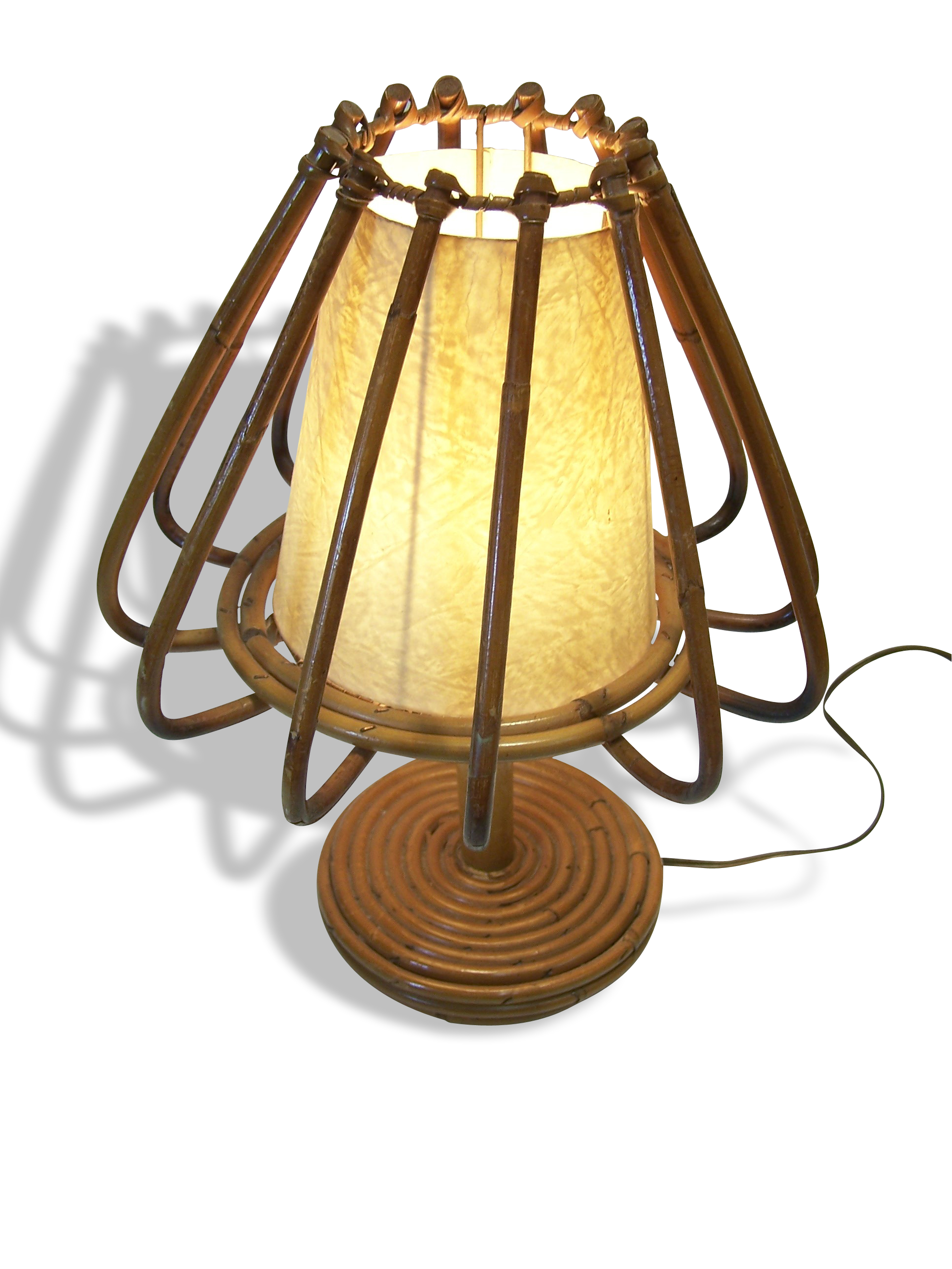 Lamp rattan