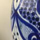 Large blue vase in Moroccan ceramic from Safi