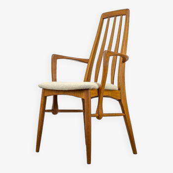 Teak Eva Arm chair by Niels Koefoed for Hornslet Møbelfabrik, 1960s