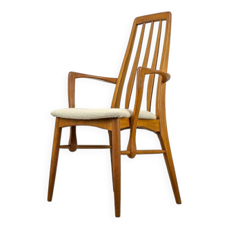 Teak Eva Arm chair by Niels Koefoed for Hornslet Møbelfabrik, 1960s