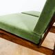 Paire de fauteuils verts du milieu du siècle 1965
