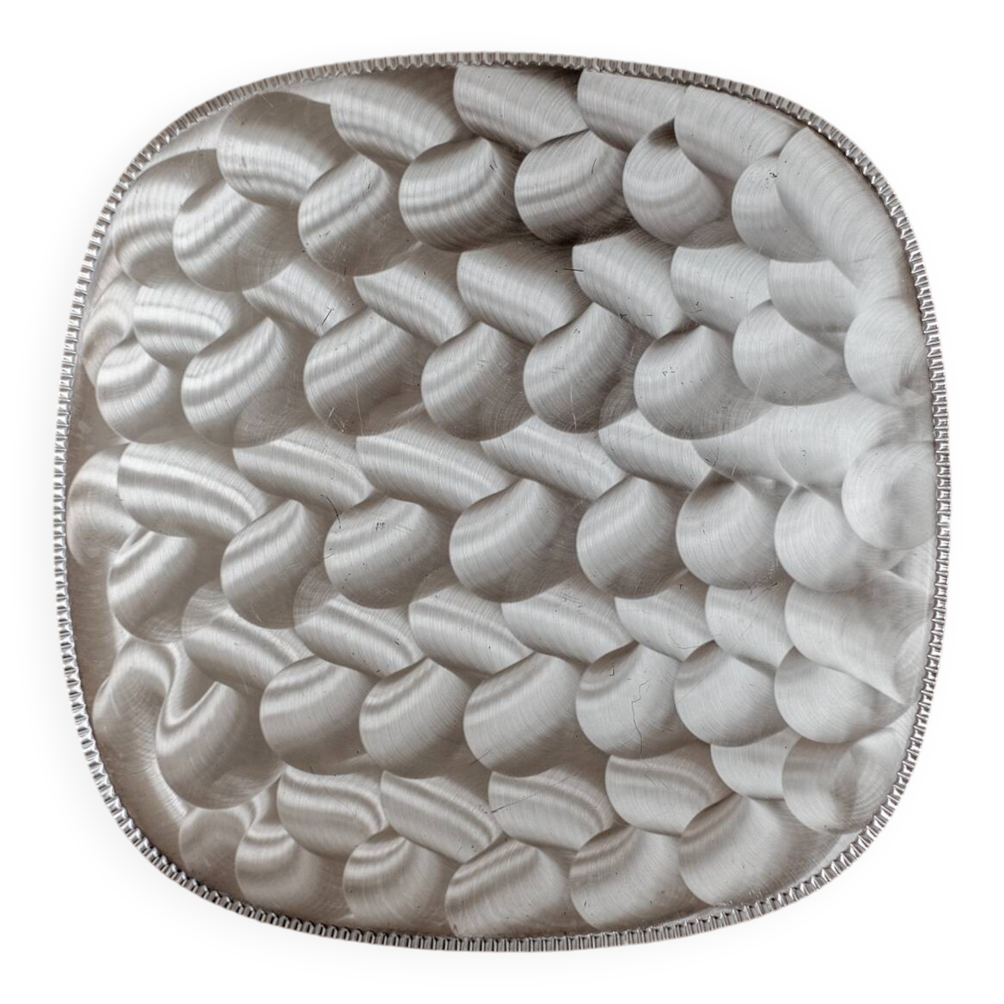 Silver-plated dish