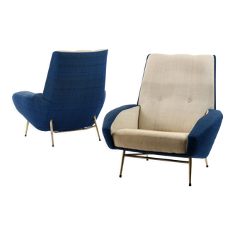 Pair of armchairs Guy Besnard