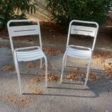 2 Chairs Tolix Garden Chairs