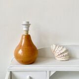 Wooden bedside lamp