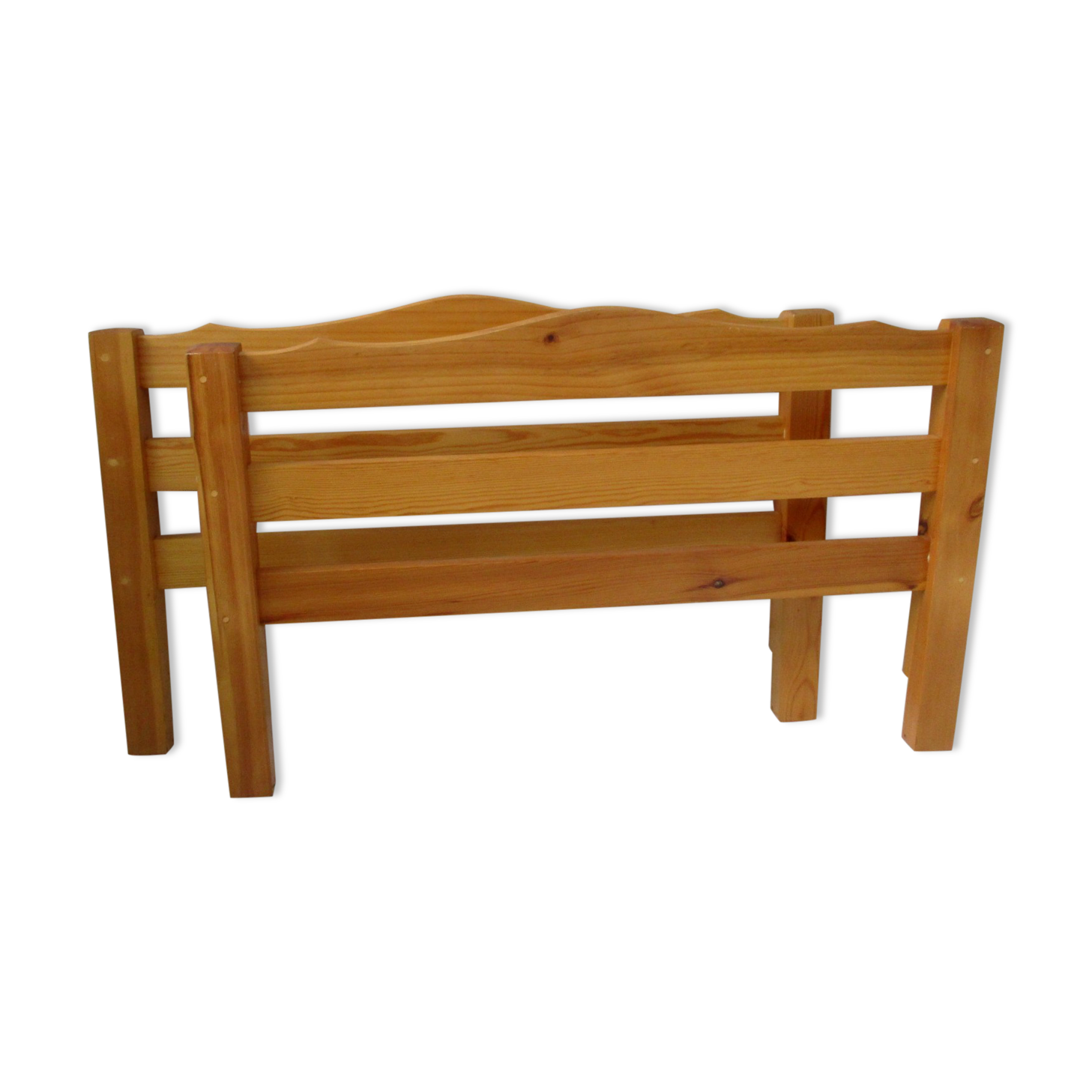 Two pine headboards