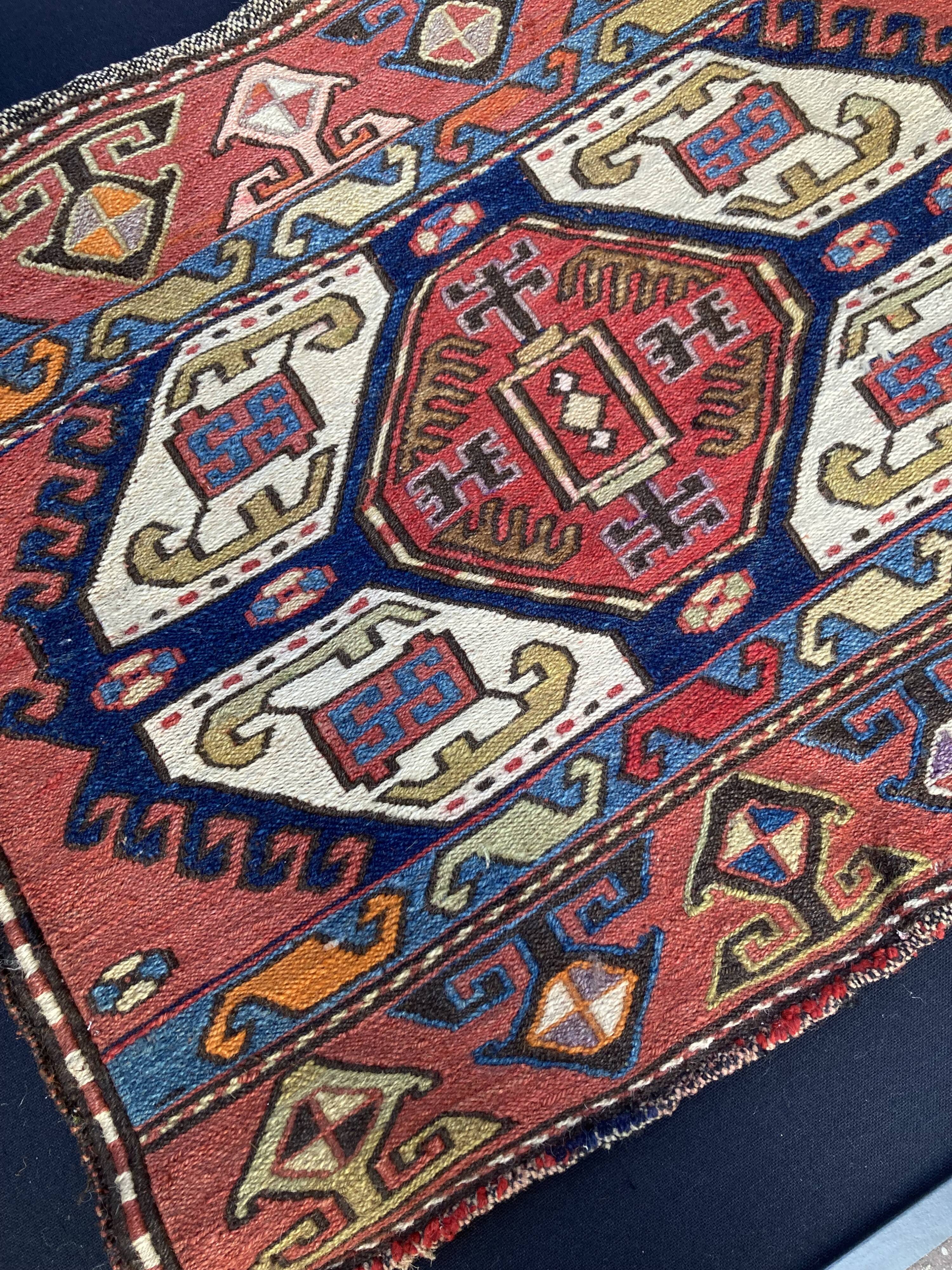 Maffrash Shahsaven. Persian. Circa 1880. 56 x 45 cm