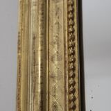Golden Louis Philippe Mirror with Gold Leaf 55x76cm