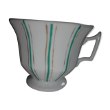 Ancienne tasse  porcelaine blanche