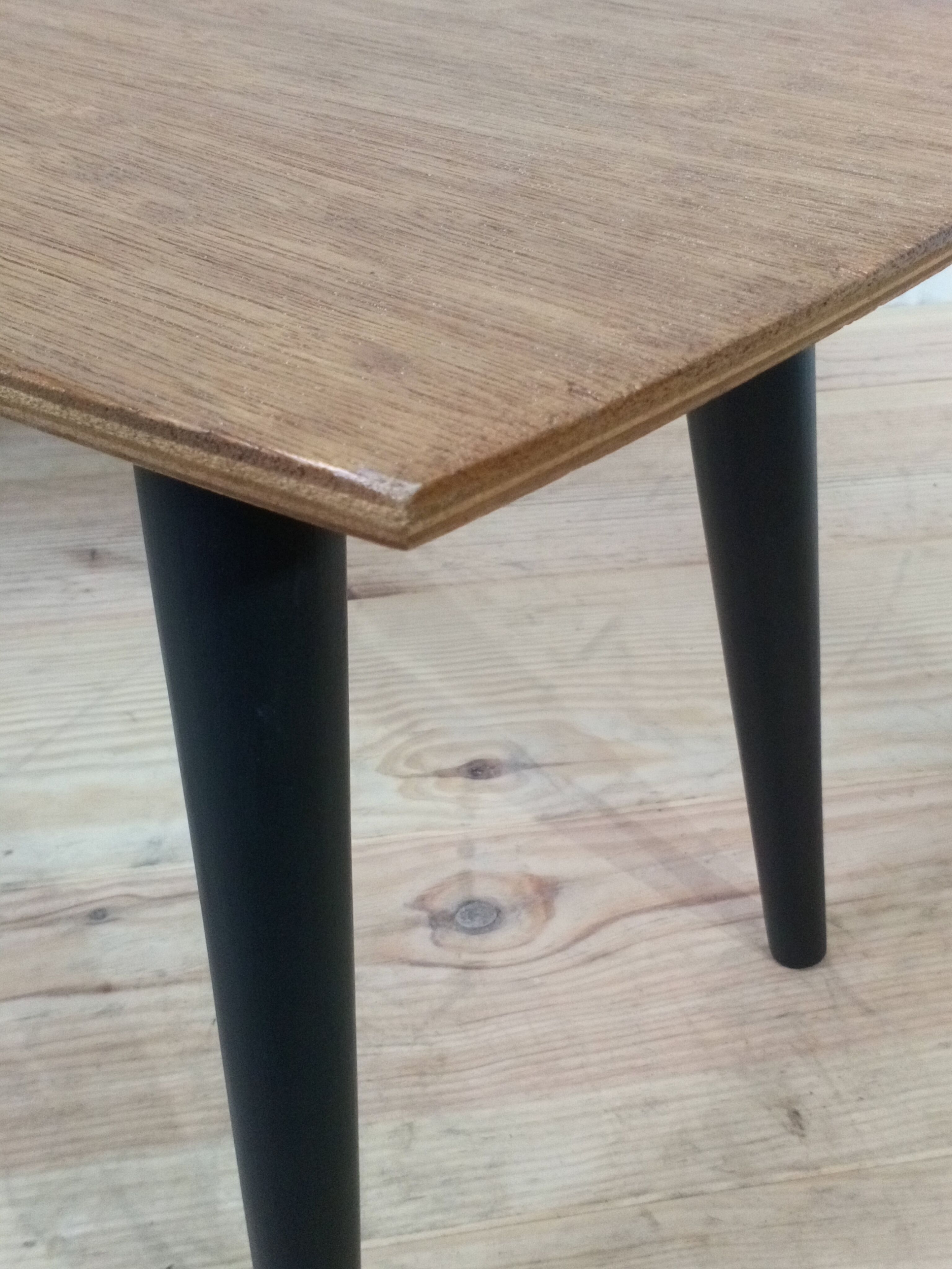 Vintage wooden coffee table