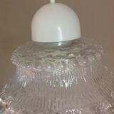 Bubbled glass hanging lamp 60/70