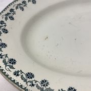 Plat Terre de Fer motif Georgette