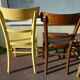 Lot de 6 chaises en bois de bistrot