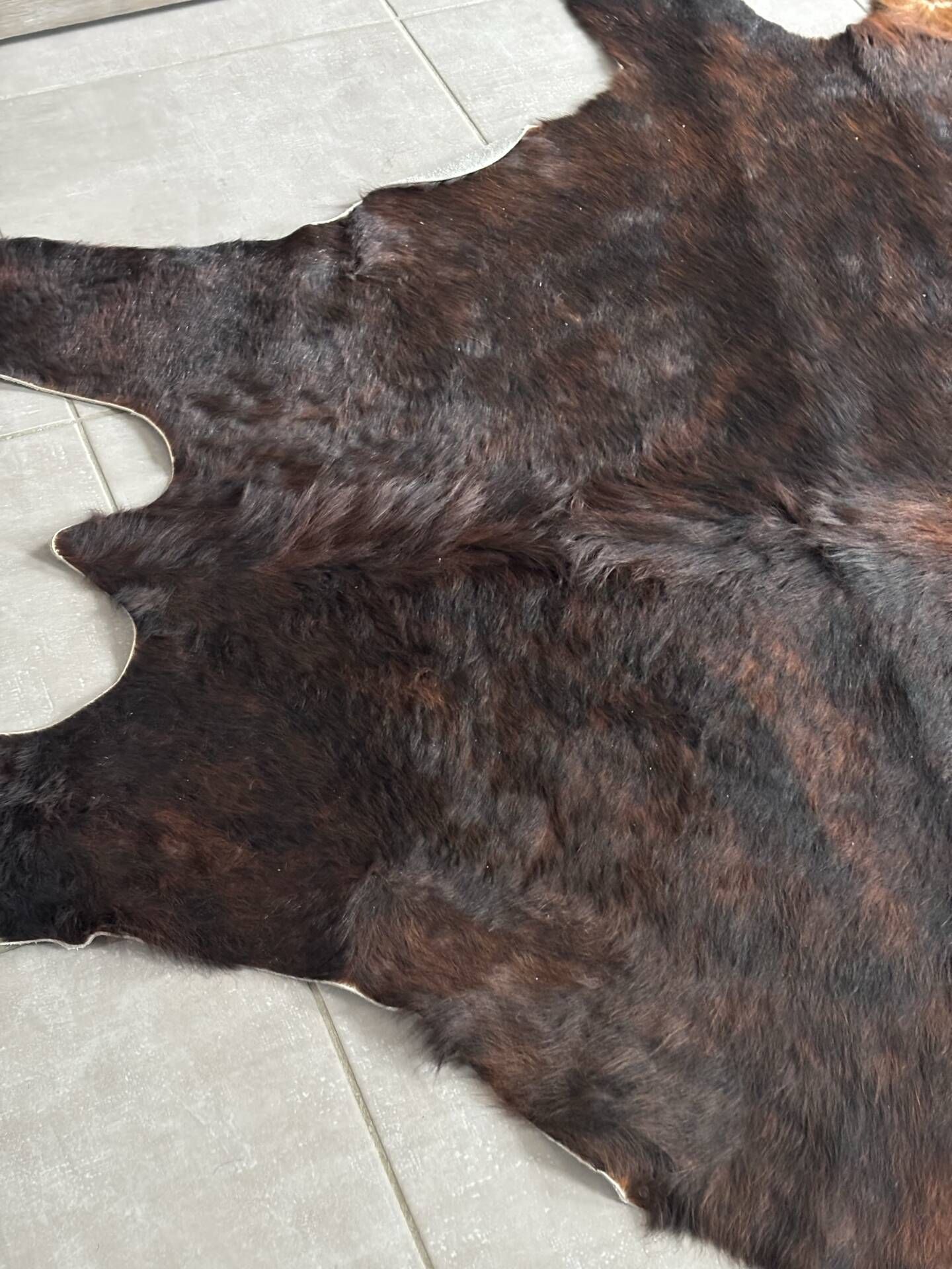Tapis peau de vache 