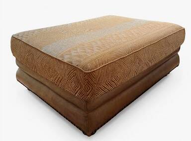 XXL bench or pouf coffee table – Ethnic kilim style – 110x80