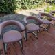 Set of 4 Modernist Swiss Zug Victori Dining Room Armchairs