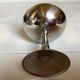 6 footed bowls with silver frieze in metal for ice.