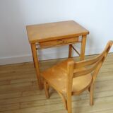 Bureau enfant baumann et sa chaise