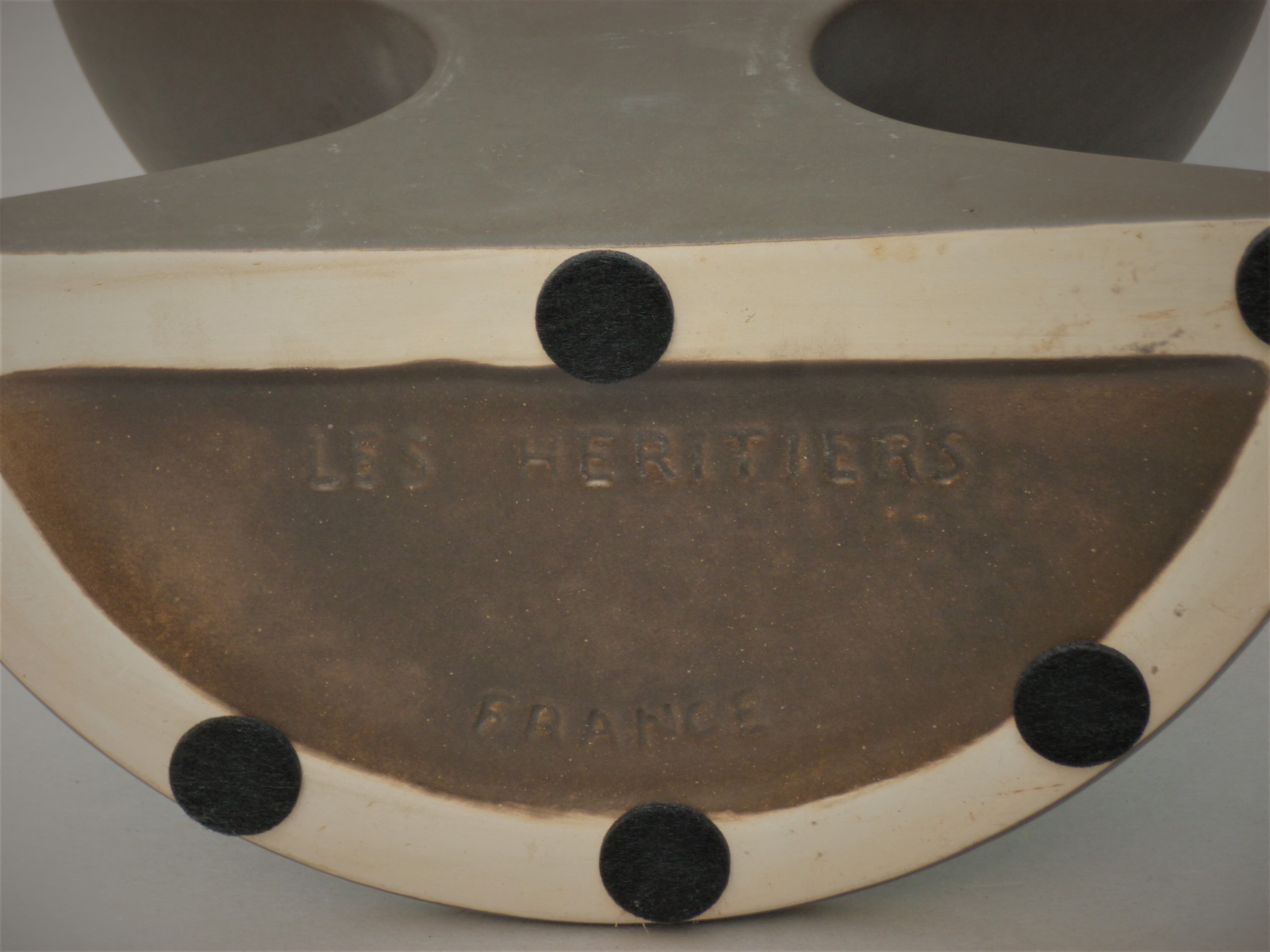 Ceramic "The Heirs" vase