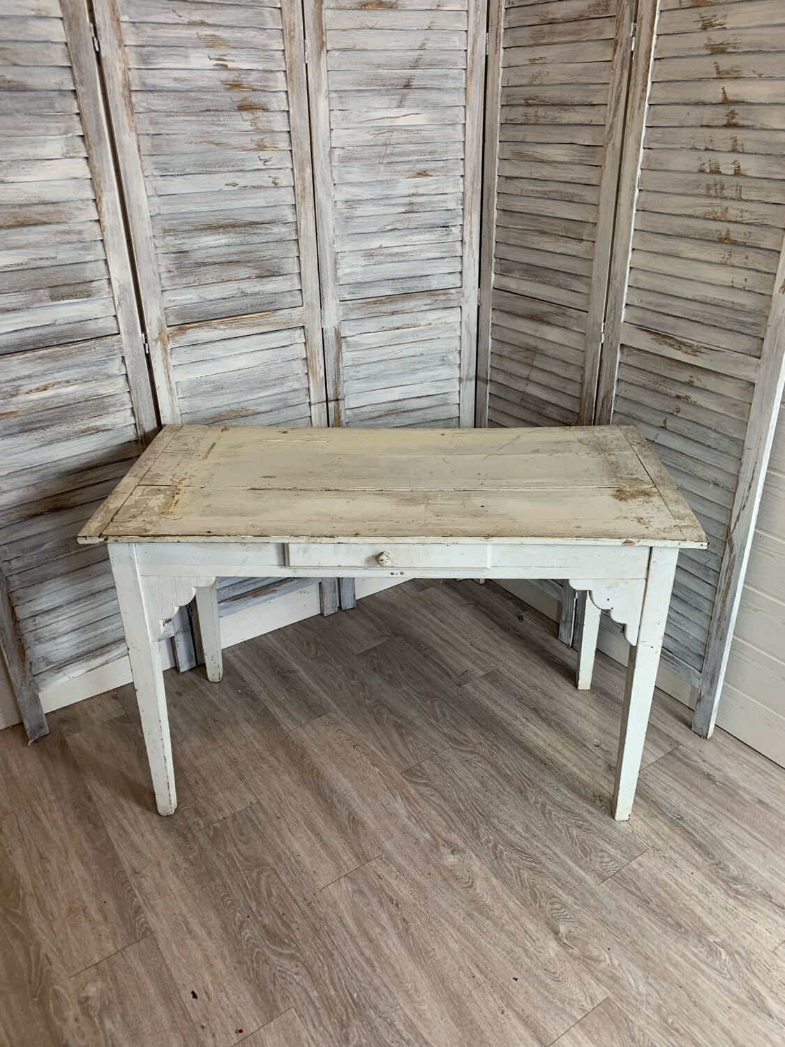 Table de ferme vintage