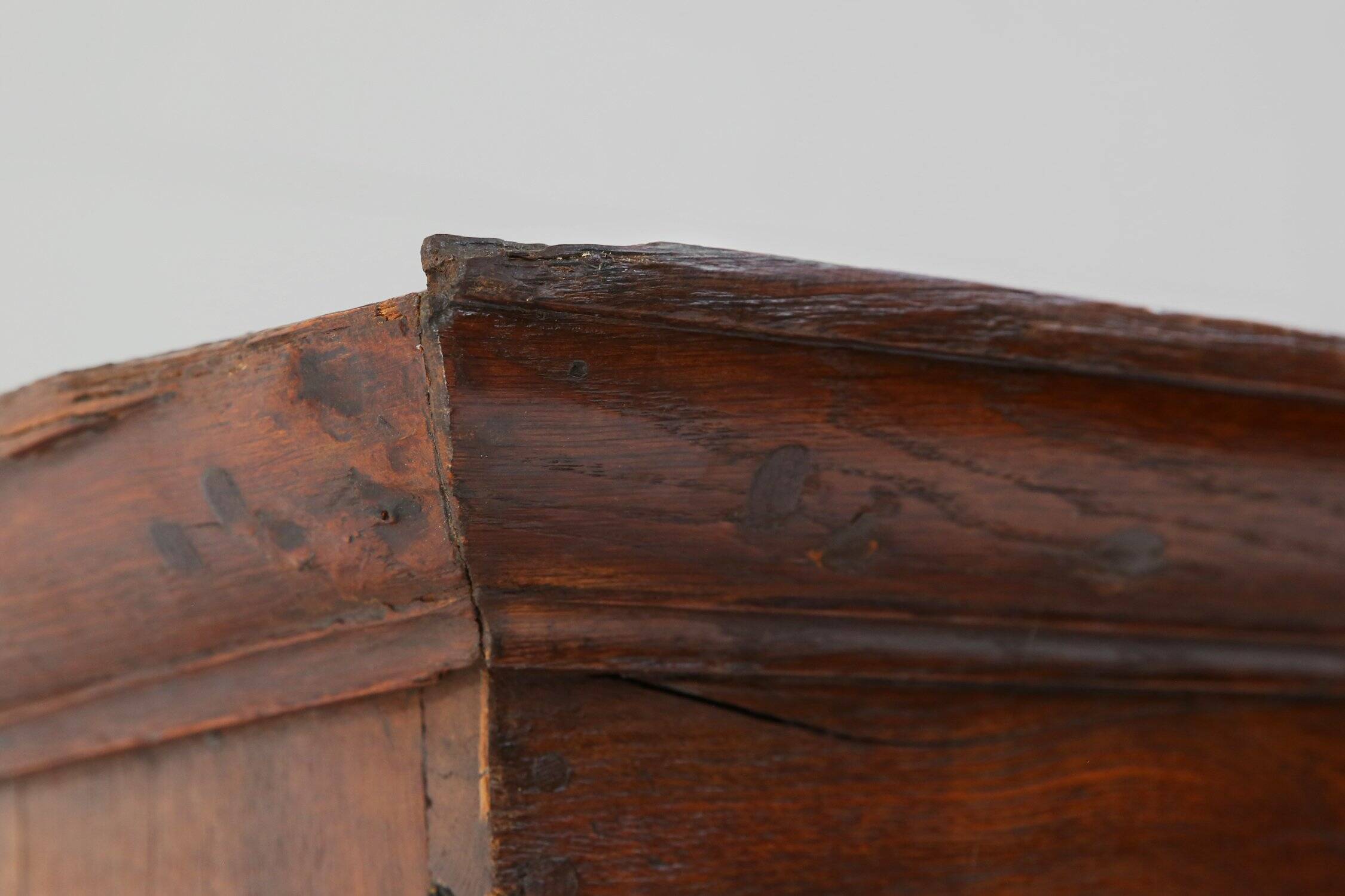 Late 18th Century Flemish oak Cabinet, ca. 1780s