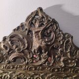 Repelled brass pareclose mirror