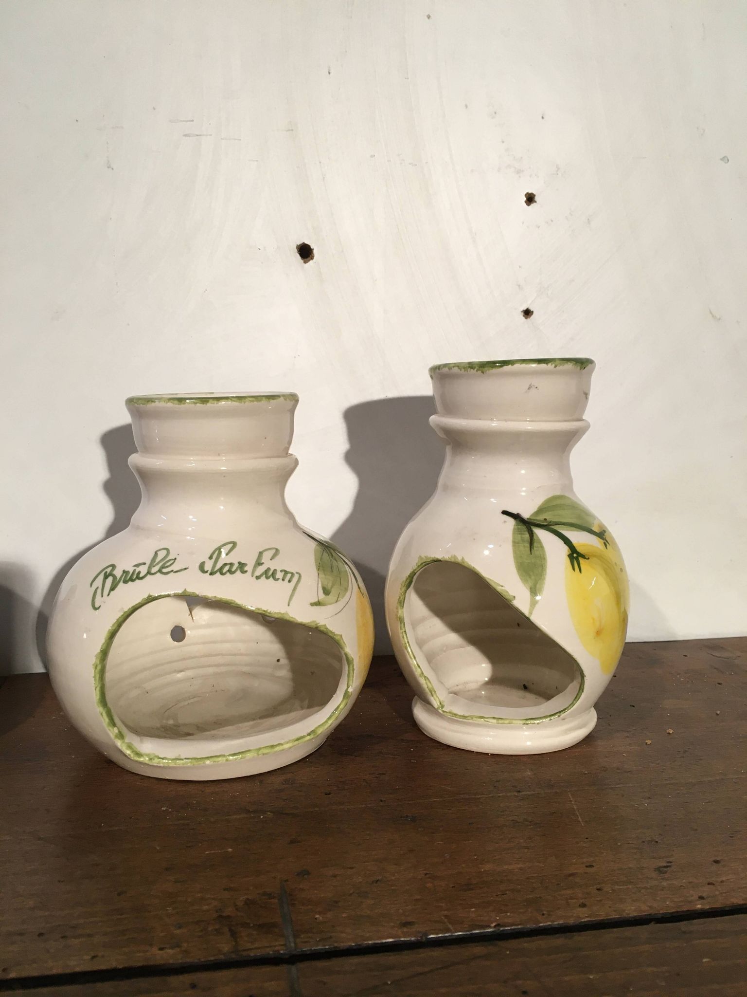 Vallauris and Moustier perfume burners of your choice