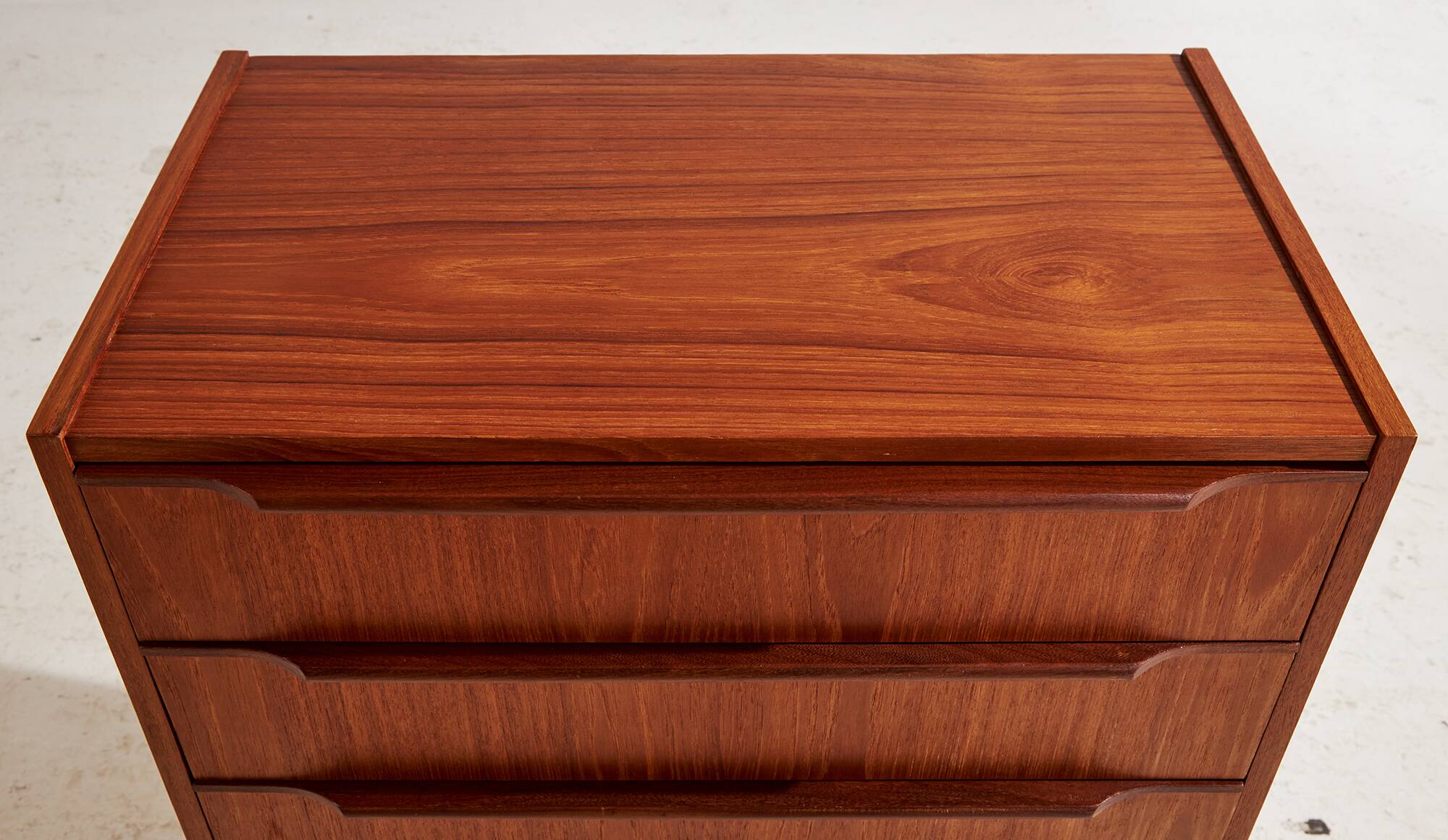 Restored teak dresser