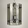 Mid-century smoked glass pendant by Veca, Italy, 1970s.