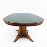 Mid-century Modern Italian Elm Root Oval Dining Table, 1950s