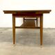 Teak bench, norway 1960s/70s