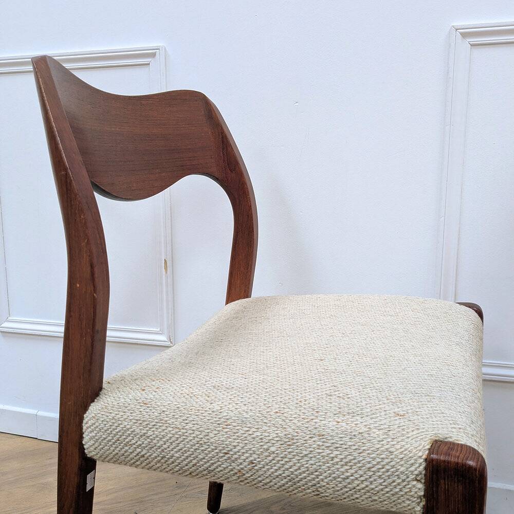 2 vintage chairs by Niels Otto Moller
