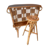 Rattan bar and this chair