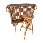 Rattan bar and this chair