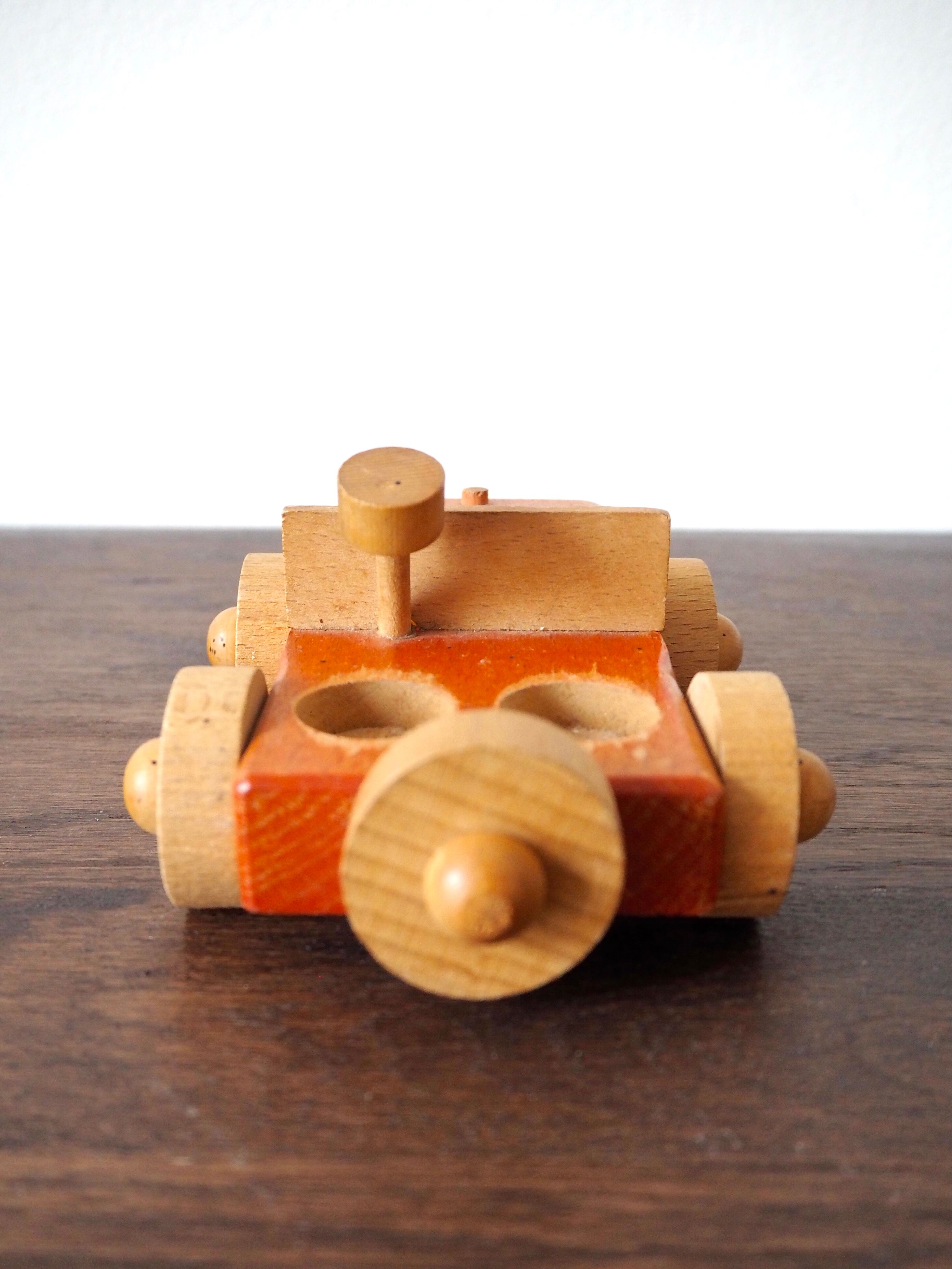 Small wooden car