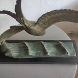Sculpture "Vol de la mouette"
