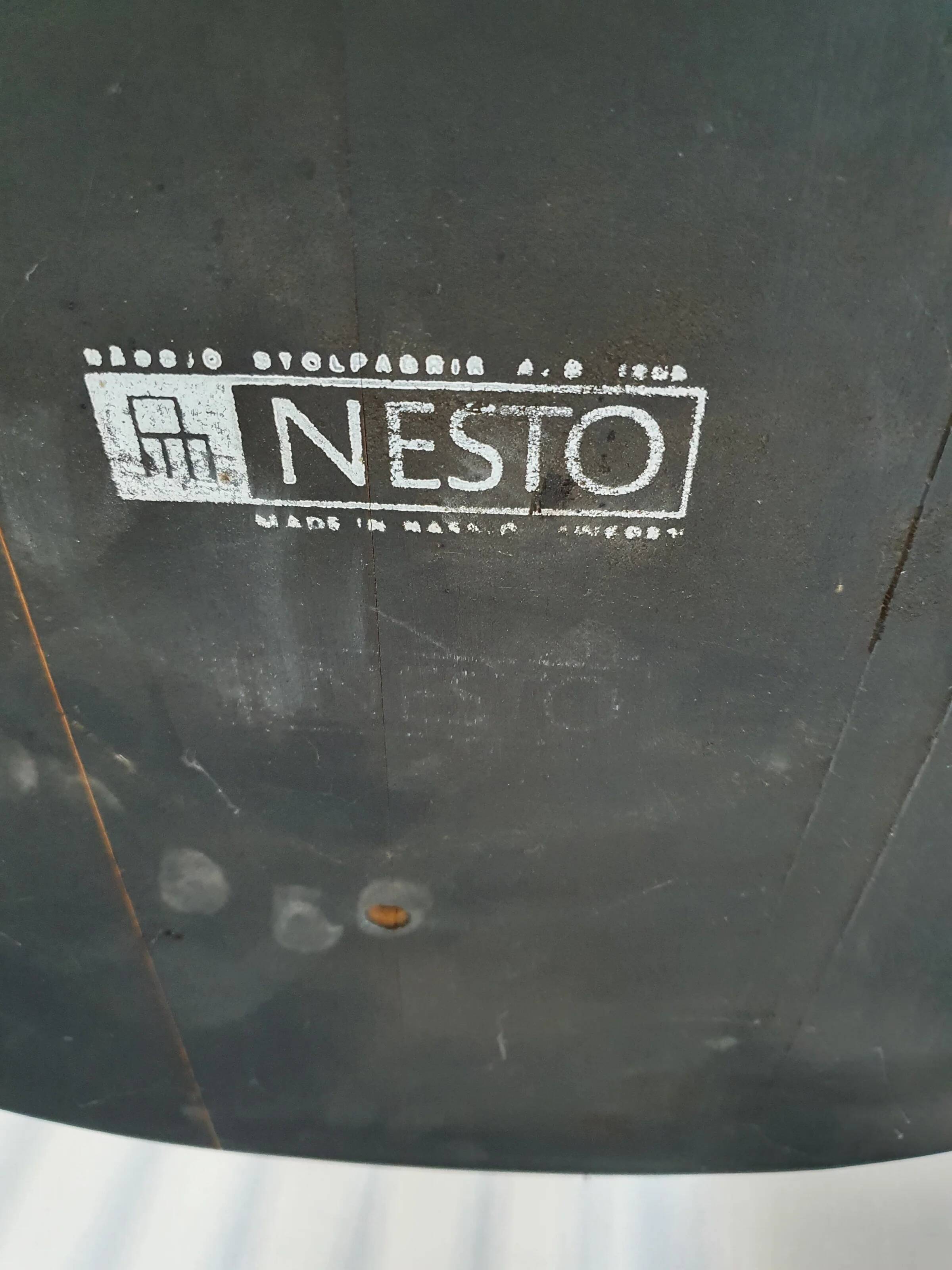 Black Lena Larsson for Nesto rocking chair 1960s